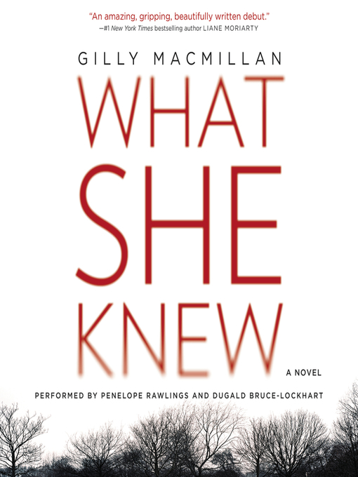 Title details for What She Knew by Gilly Macmillan - Wait list